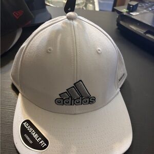 Adidas Mens Decision ii Hat White New One Size